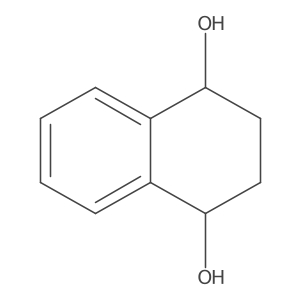 (1R,4S)-1,2,3,4-tetrahydronaphthalene-1,4-diol (racemic) Structure
