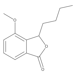 3-Butyl-4-methoxy-1(3H)-isobenzofuranone结构式