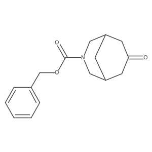 Benzyl 7-oxo-3-azabicyclo[3.3.1]nonane-3-carboxylate结构式