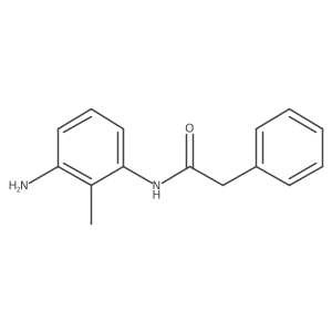 N-(3-Amino-2-methylphenyl)-2-phenylacetamide结构式