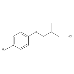 4-Isobutoxyaniline hydrochloride结构式