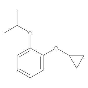 1-Cyclopropoxy-2-isopropoxybenzene Structure