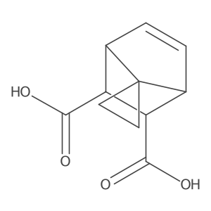 (1R,4S,5R,6R)-Spiro[bicyclo[2.2.1]heptane-7,1'-cyclopropan]-2-ene-5,6-dicarboxylic acid Structure
