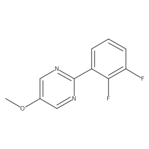 2-(2,3-Difluorophenyl)-5-methoxypyrimidine结构式