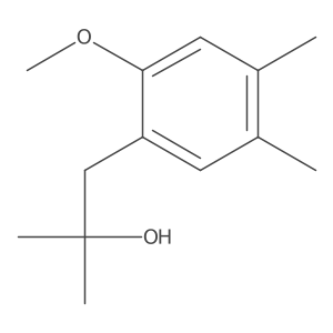 1-(2-Methoxy-4,5-dimethylphenyl)-2-methylpropan-2-ol Structure