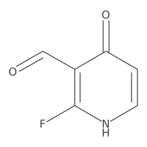 2-Fluoro-4-hydroxynicotinaldehyde Structure