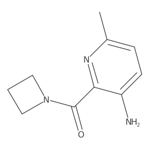 (3-Amino-6-methyl-pyridin-2-yl)-azetidin-1-yl-methanone Structure