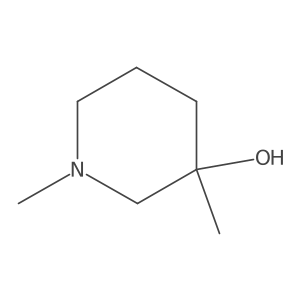 1,3-Dimethylpiperidin-3-ol Structure