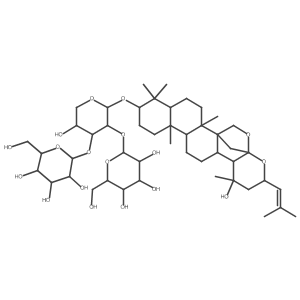 Hoduloside IV结构式