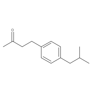 4-[4-(2-Methylpropyl)phenyl]butan-2-one结构式