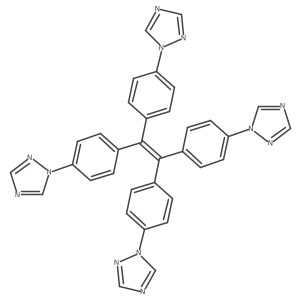 1,1,2,2-Tetrakis(4-(1H-1,2,4-triazol-1-yl)phenyl)ethene Structure