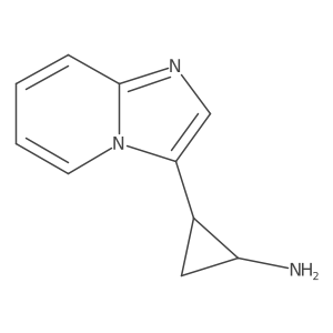 2-{Imidazo[1,2-a]pyridin-3-yl}cyclopropan-1-amine Structure