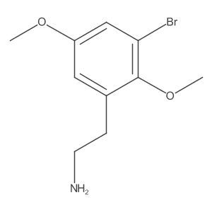 2-(3-Bromo-2,5-dimethoxyphenyl)ethan-1-amine结构式
