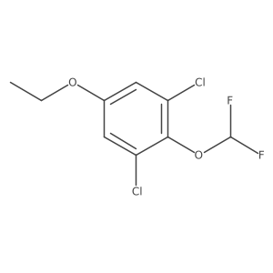 1,3-Dichloro-2-difluoromethoxy-5-ethoxybenzene Structure