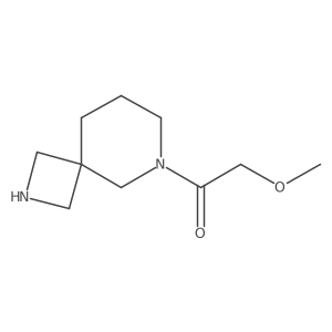 1-{2,6-Diazaspiro[3.5]nonan-6-yl}-2-methoxyethan-1-one Structure