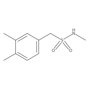 1-(3,4-dimethylphenyl)-N-methylmethanesulfonamide Structure
