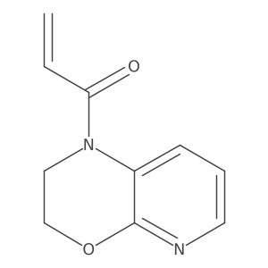 1-(2,3-Dihydropyrido[2,3-b][1,4]oxazin-1-yl)prop-2-en-1-one Structure