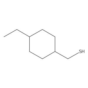 (4-Ethylcyclohexyl)methanethiol结构式
