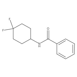N-(4,4-difluorocyclohexyl)benzamide结构式