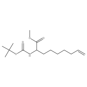 Methyl (S)-2-((tert-butoxycarbonyl)amino)non-8-enoate Structure