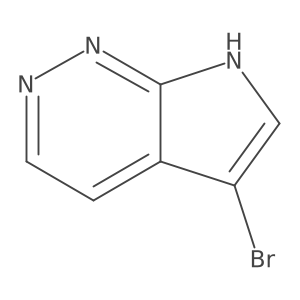 5-Bromo-7H-pyrrolo[2,3-c]pyridazine Structure
