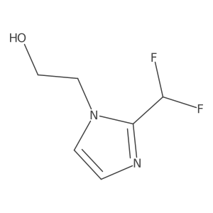 2-(2-(Difluoromethyl)-1H-imidazol-1-yl)ethan-1-ol Structure