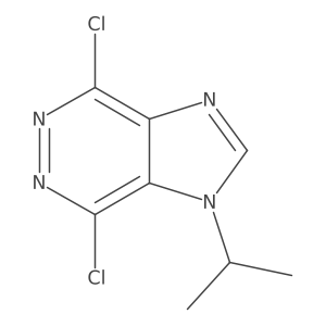 4,7-dichloro-1-(propan-2-yl)-1H-imidazo[4,5-d]pyridazine Structure