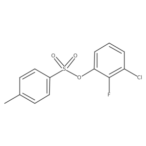3-Chloro-2-fluorophenyl 4-methylbenzene-1-sulfonate Structure