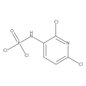 Phosphoramidic dichloride, (2,6-dichloro-3-pyridinyl)- Structure