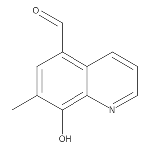 8-Hydroxy-7-methylquinoline-5-carbaldehyde Structure