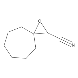 1-Oxaspiro[2.6]nonane-2-carbonitrile Structure