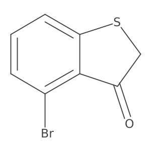 4-Bromobenzo[b]thiophen-3(2H)-one结构式