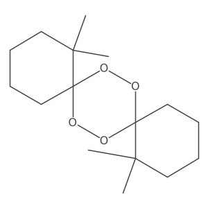 1,1,10,10-Tetramethyl-7,8,15,16-tetraoxadispiro[5.2.5.2]hexadecane Structure