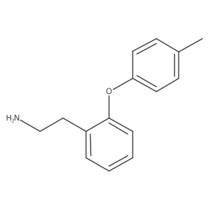 2-[2-(4-Methylphenoxy)phenyl]ethan-1-amine结构式