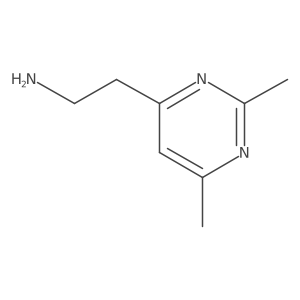 2-(2,6-dimethylpyrimidin-4-yl)ethanamine结构式