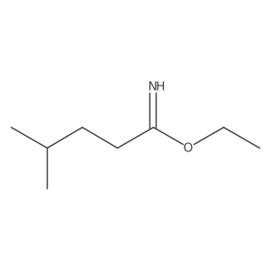 Ethyl4-methylpentanimidate结构式