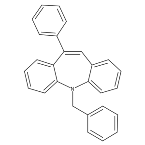 10-Phenyl-5-(phenylmethyl)-5H-dibenz[b,f]azepine Structure