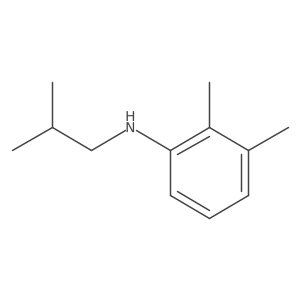 2,3-Dimethyl-N-(2-methylpropyl)aniline结构式
