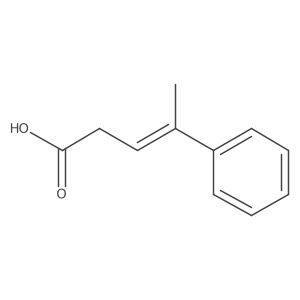 (Z)-4-phenylpent-3-enoic acid结构式