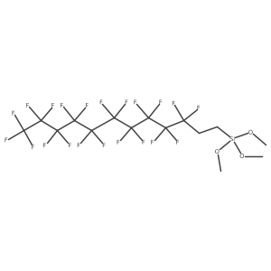 1H,1H,2H,2H-Perfluorododecyltrimethoxysilane Structure