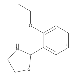 2-(2-Ethoxyphenyl)thiazolidine Structure