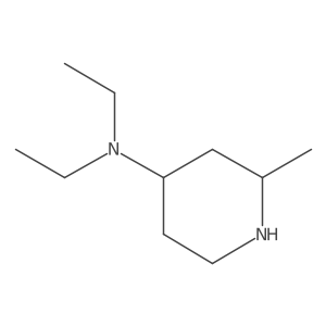 Diethyl-(2-methyl-piperidin-4-YL)-amine Structure