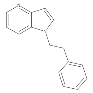 1-Phenethyl-1H-pyrrolo[3,2-b]pyridine Structure