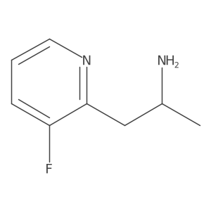 (2R)-1-(3-fluoropyridin-2-yl)propan-2-amine Structure