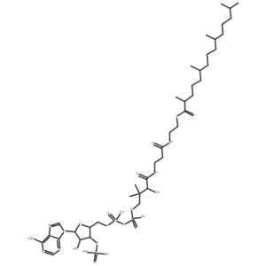 pristanoyl-CoA Structure