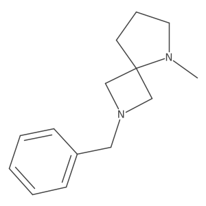 2-Benzyl-5-methyl-2,5-diazaspiro[3.4]octane Structure