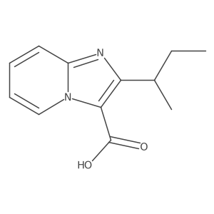 2-(Butan-2-yl)imidazo[1,2-a]pyridine-3-carboxylic acid Structure