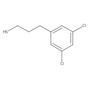 3-(3,5-Dichlorophenyl)propane-1-thiol结构式
