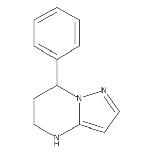 7-phenyl-4H,5H,6H,7H-pyrazolo[1,5-a]pyrimidine Structure