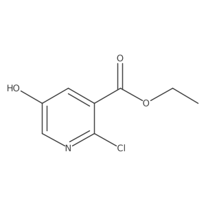 Ethyl 2-chloro-5-hydroxynicotinate Structure
